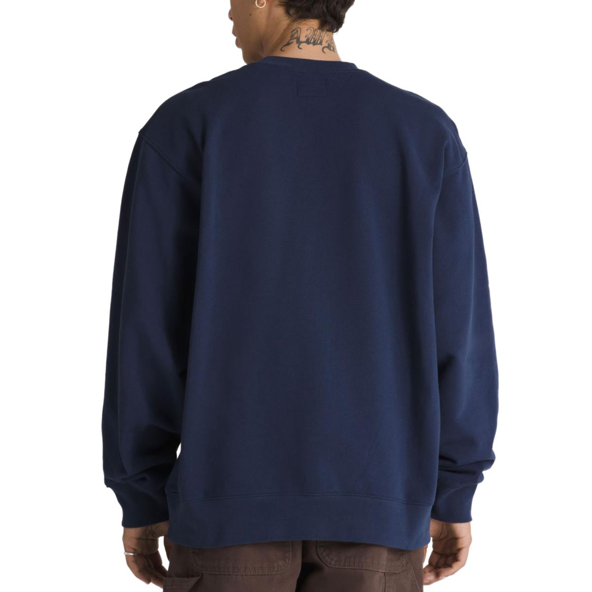 Vans Skate AVE Crew Neck Fleece Sweatshirt - Dress Blues image 2