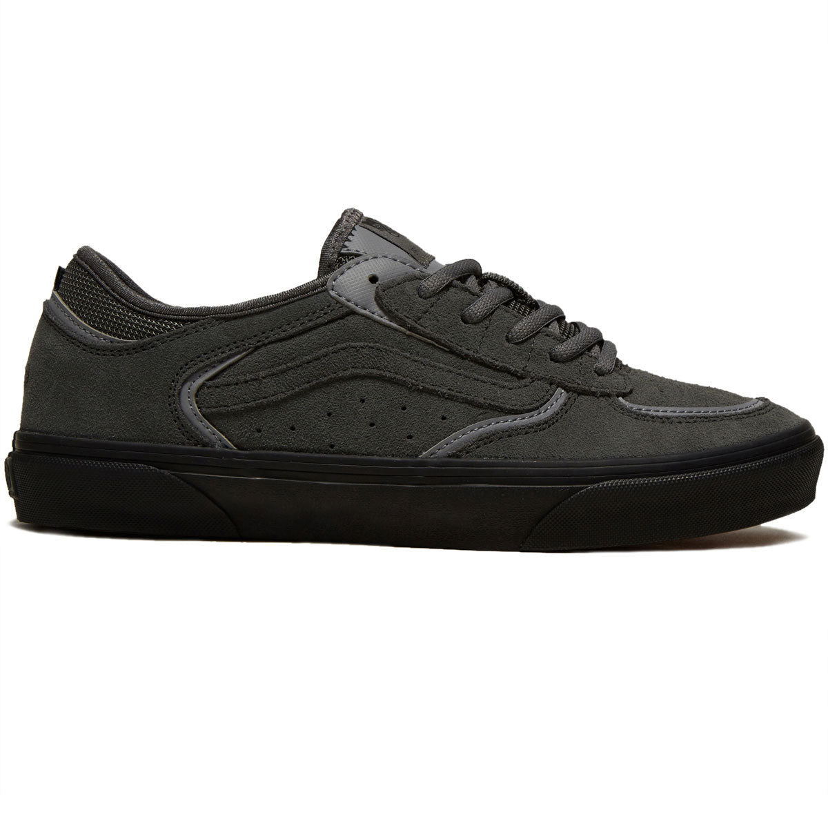 Vans Skate Rowley Shoes - Suede Charcoal/Black image 1