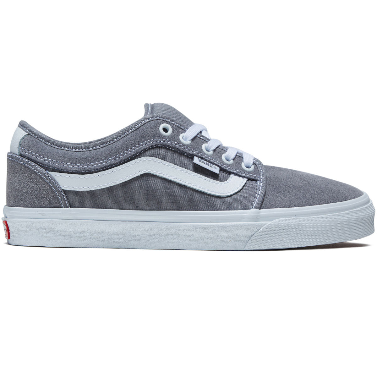 Vans Skate Chukka Low Sidestripe Shoes - Light Grey image 1