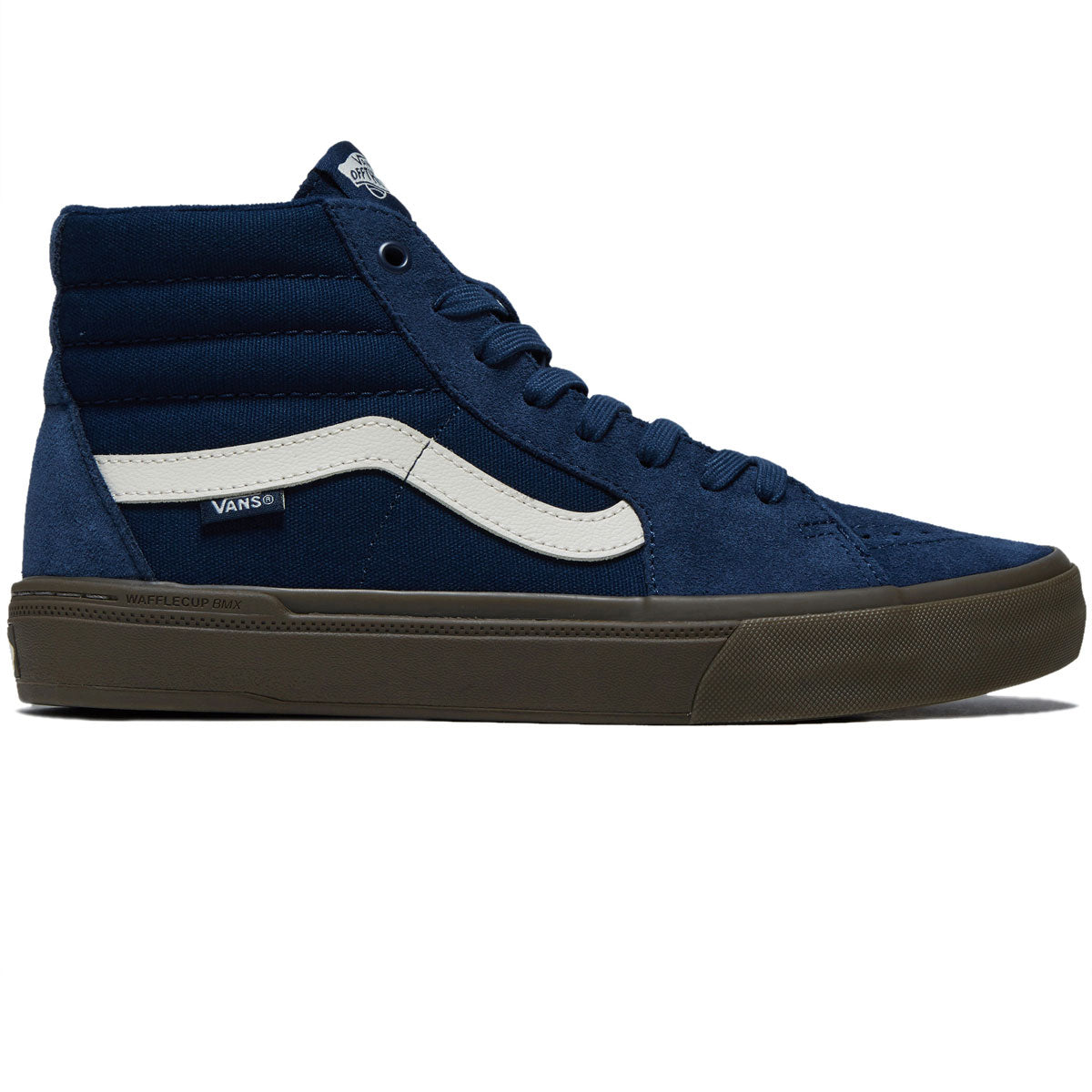 Vans Bmx Sk8-hi Shoes - Navy/Dark Gum image 1