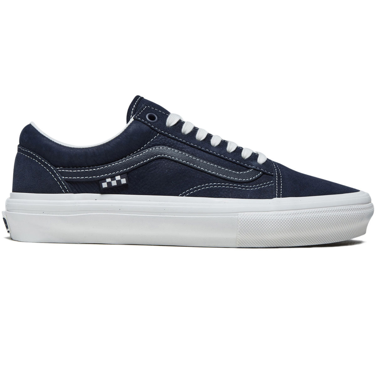 Vans Skate Old Skool Shoes - Wrapped Deep Navy/Vintage White image 1