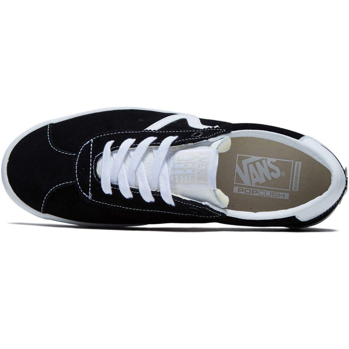 Vans Skate Sport Shoes - Black/Black/White image 3