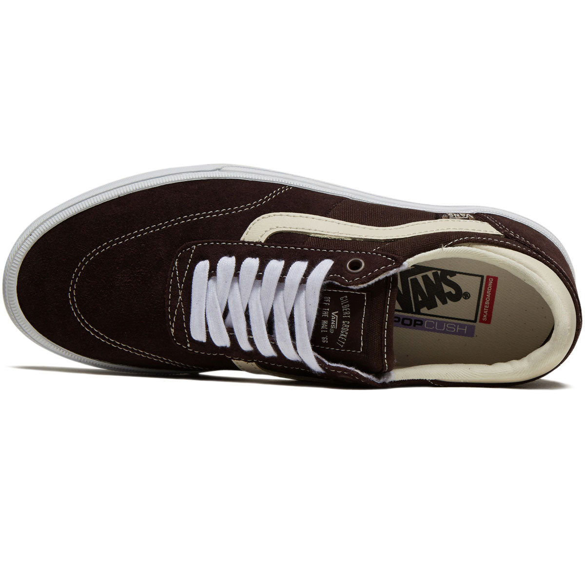 Vans Gilbert Crockett Shoes - Dark Brown image 3