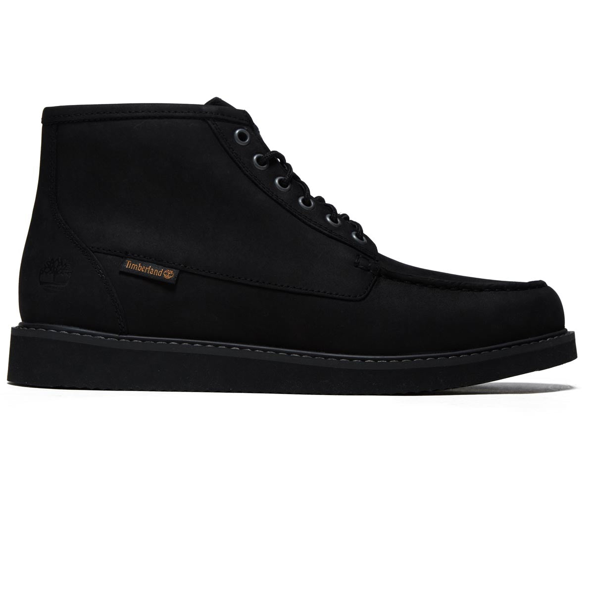 Timberland Newmarket Mid Lace Up Chukka Boots - Black Nubuck image 1