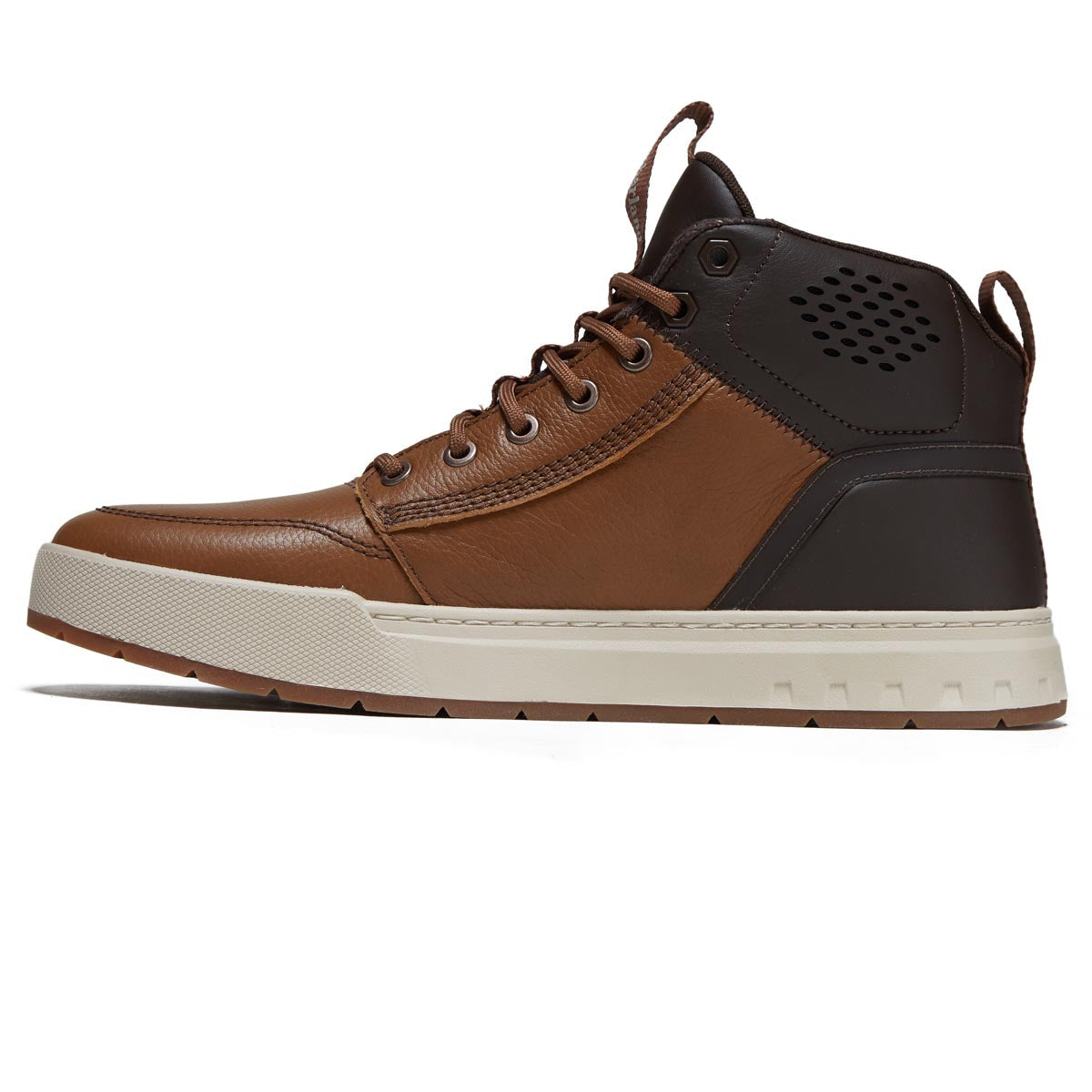 Timberland Maple Grove Mid Lace Up Shoes - Rust Full Grain image 2