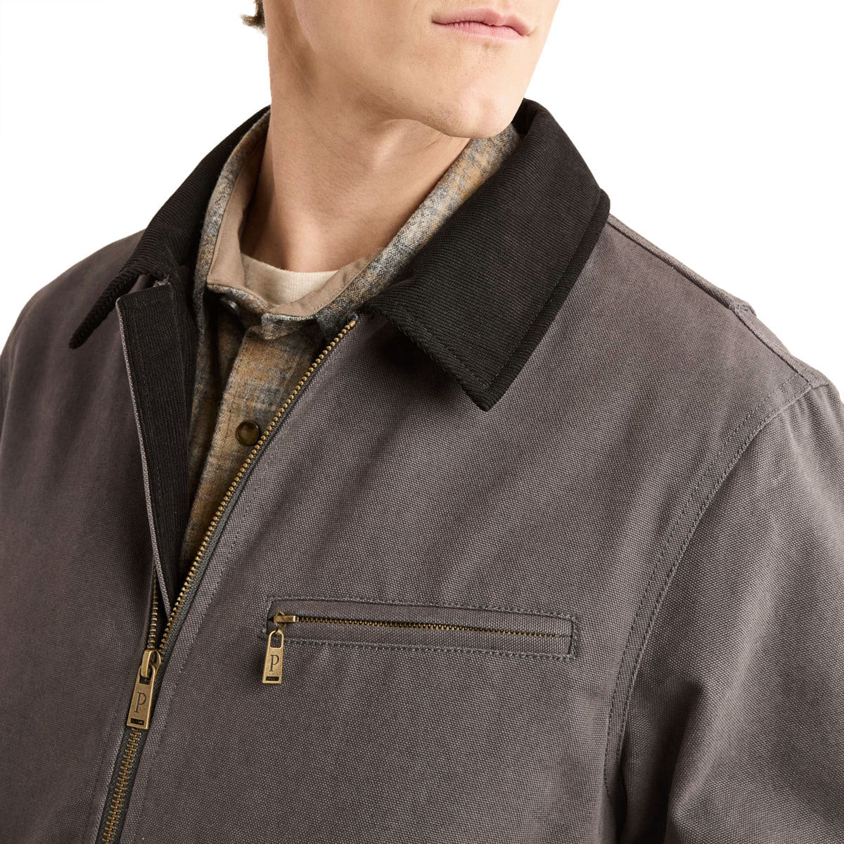 Pendleton Tahoma Canvas Trucker Jacket - Ash image 3