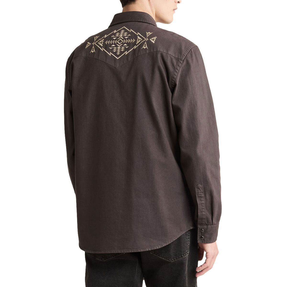 Pendleton Chandler Embroidered Denim Shirt - Black image 2