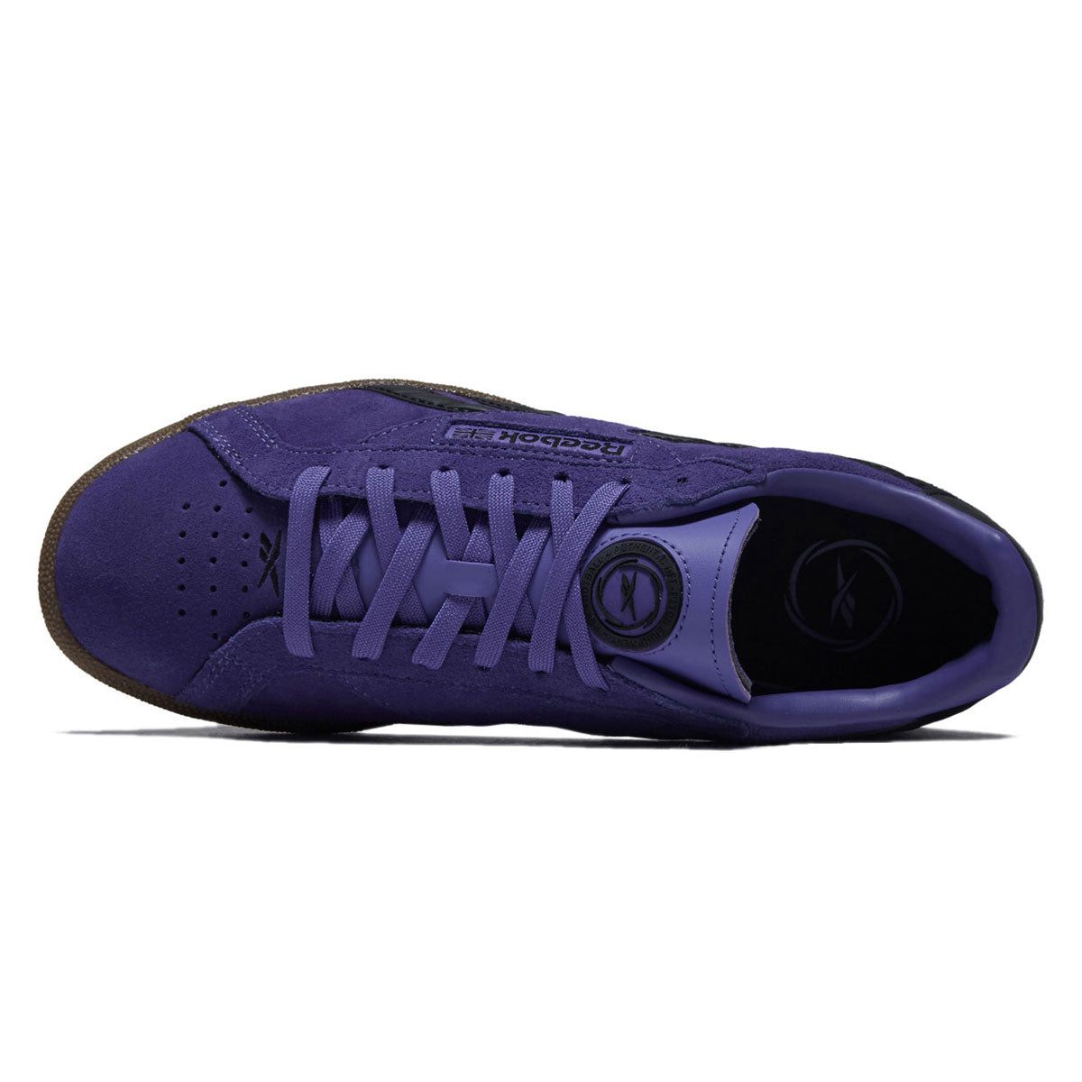 Reebok Club C Grounds UK Shoes - Royal Purple/Digital Lime/Gum image 3
