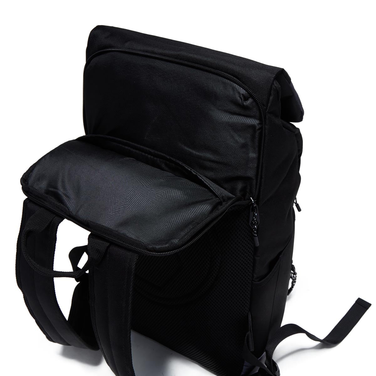 Volcom Charter Fold-over Backpack - Black/Grey image 4