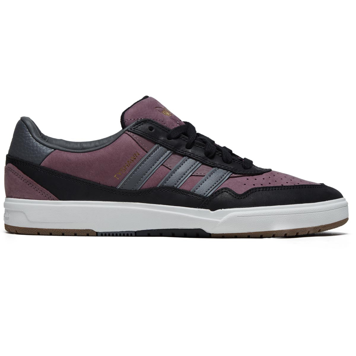 Adidas Tyshawn II Shoes - Shadow Fig/Grey Five/Core Black image 1