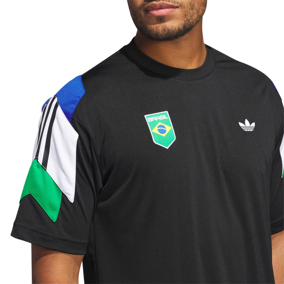 Adidas Brasil Aeroready Jersey - Black image 3