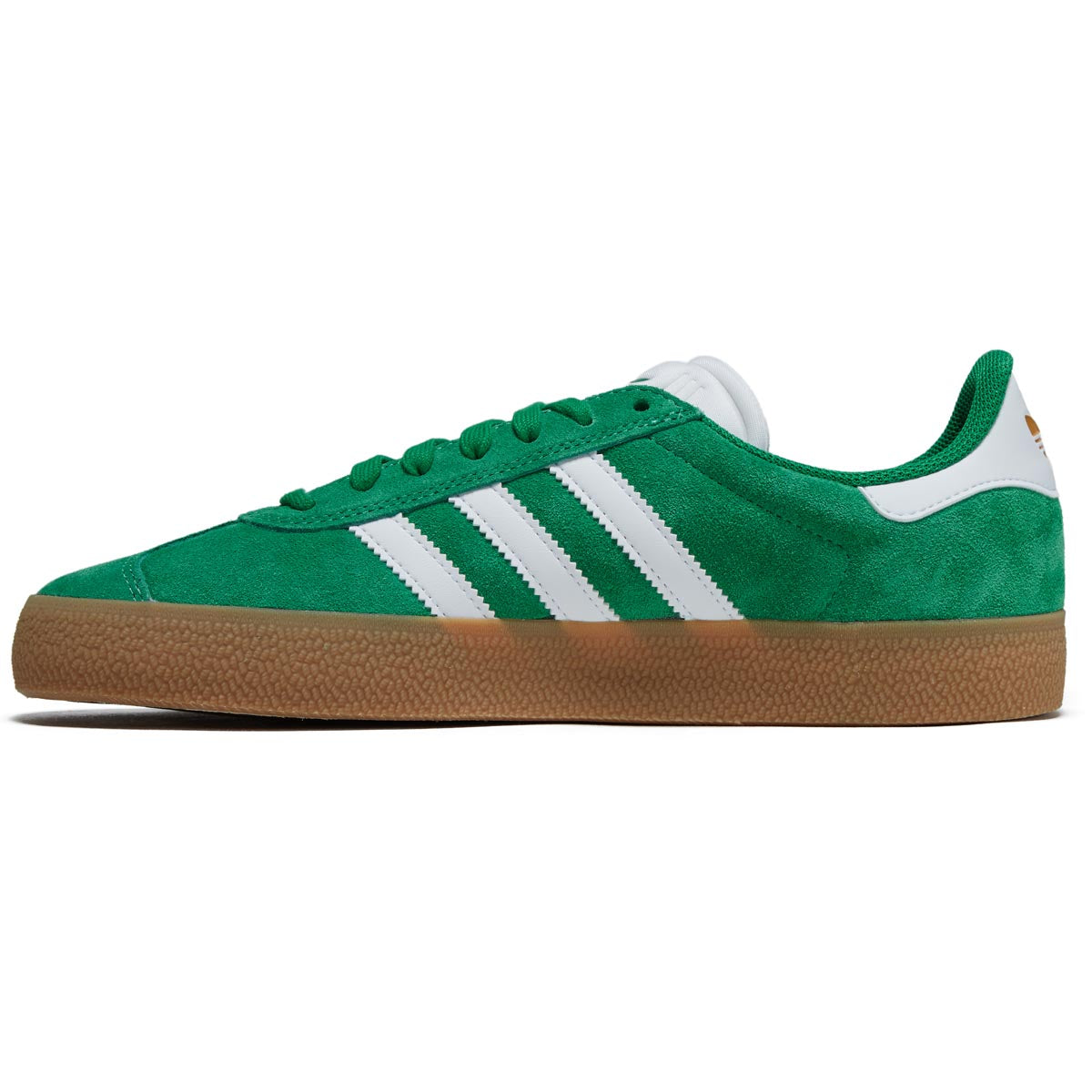 Adidas Gazelle ADV Shoes - Green/Ftwr White/Gold Metallic image 2