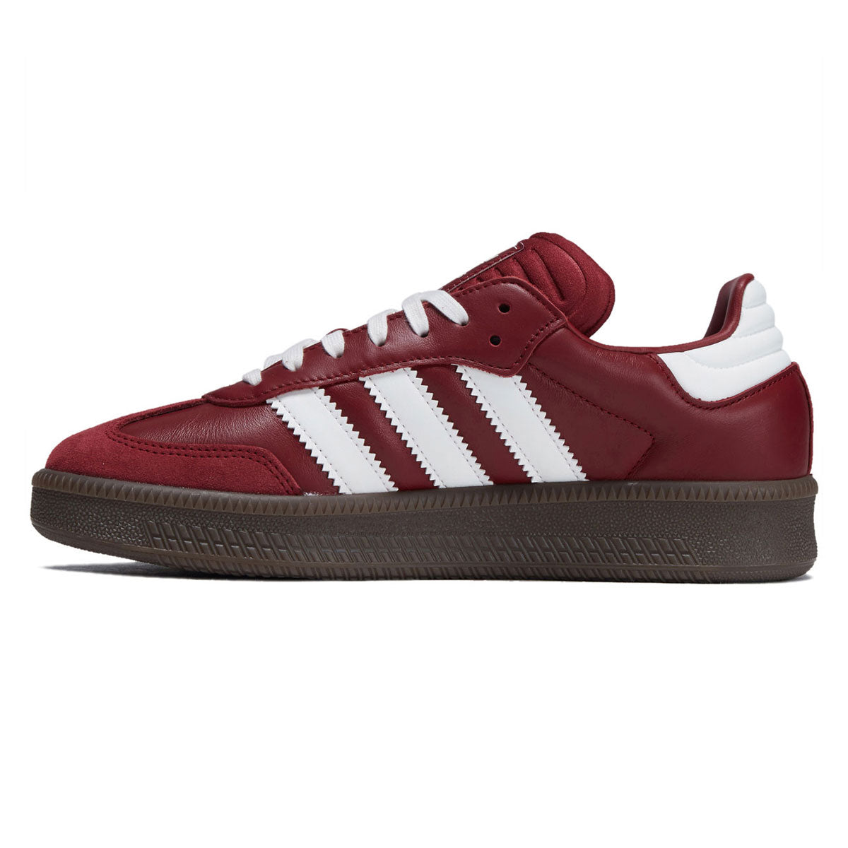 Adidas Samba XLG Shoes - Noble Maroon/Core White/Gum image 2