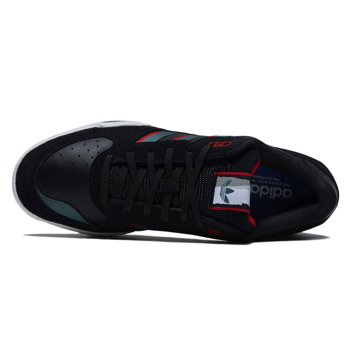 Adidas Tekkira Cup Shoes - Core Black/Preloved Teal/Better Scarlet image 3