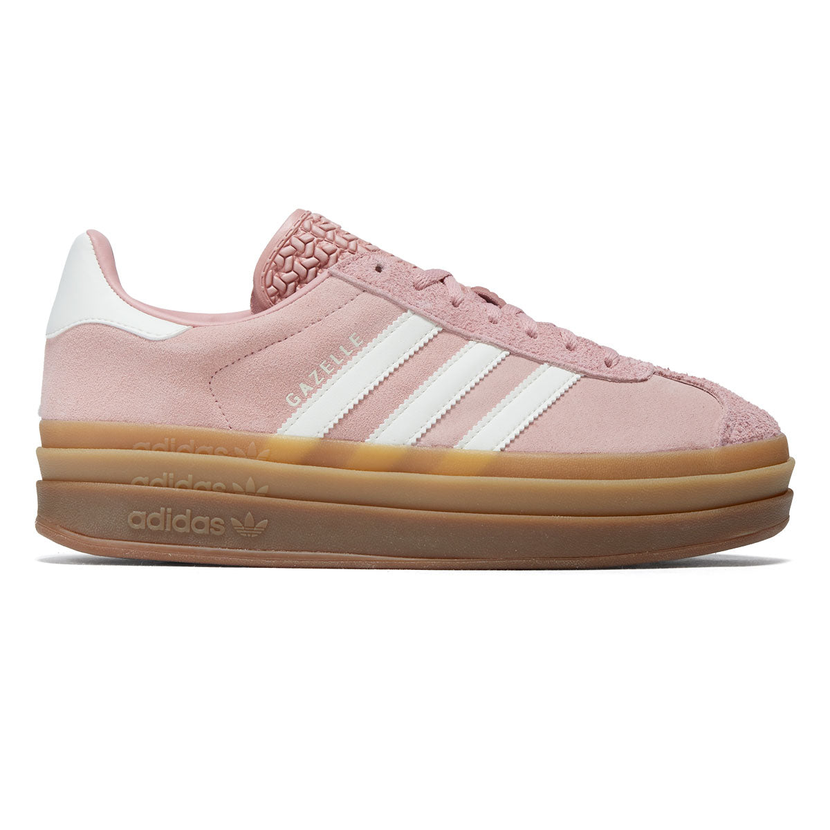 Adidas Womens Gazelle Bold Shoes - Wonder Mauve/Off White/Gum image 1