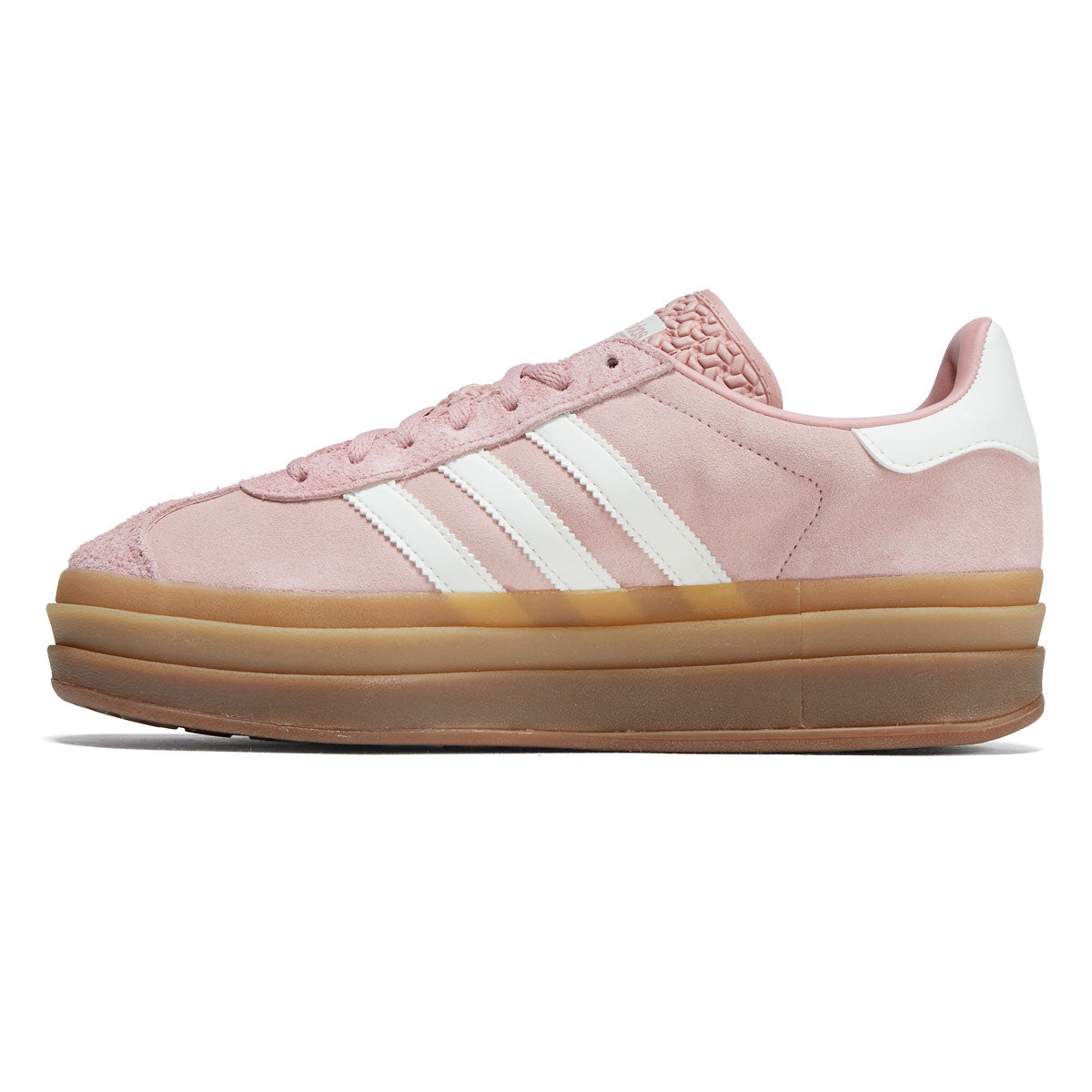 Adidas Womens Gazelle Bold Shoes - Wonder Mauve/Off White/Gum image 2