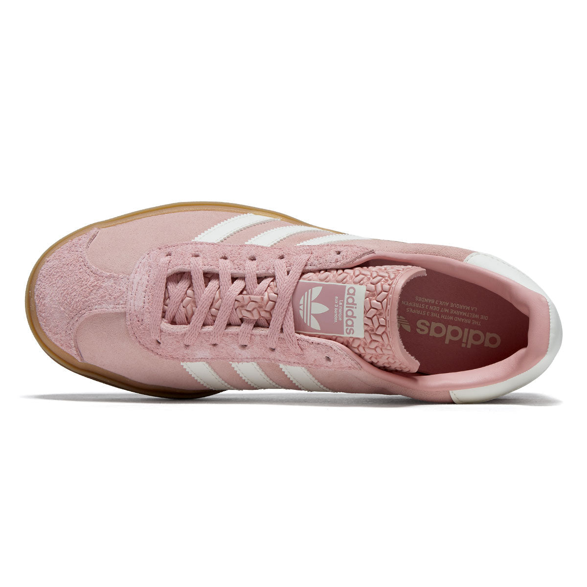 Adidas Womens Gazelle Bold Shoes - Wonder Mauve/Off White/Gum image 3