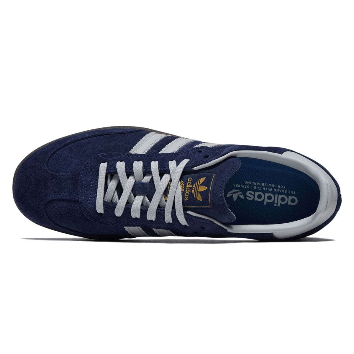 Adidas Samba ADV Shoes - Dark Blue/Grey/Gum image 3