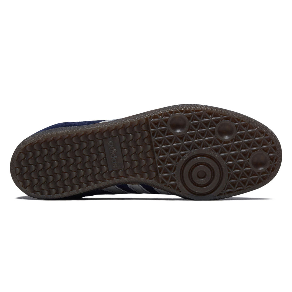 Adidas Samba ADV Shoes - Dark Blue/Grey/Gum image 4