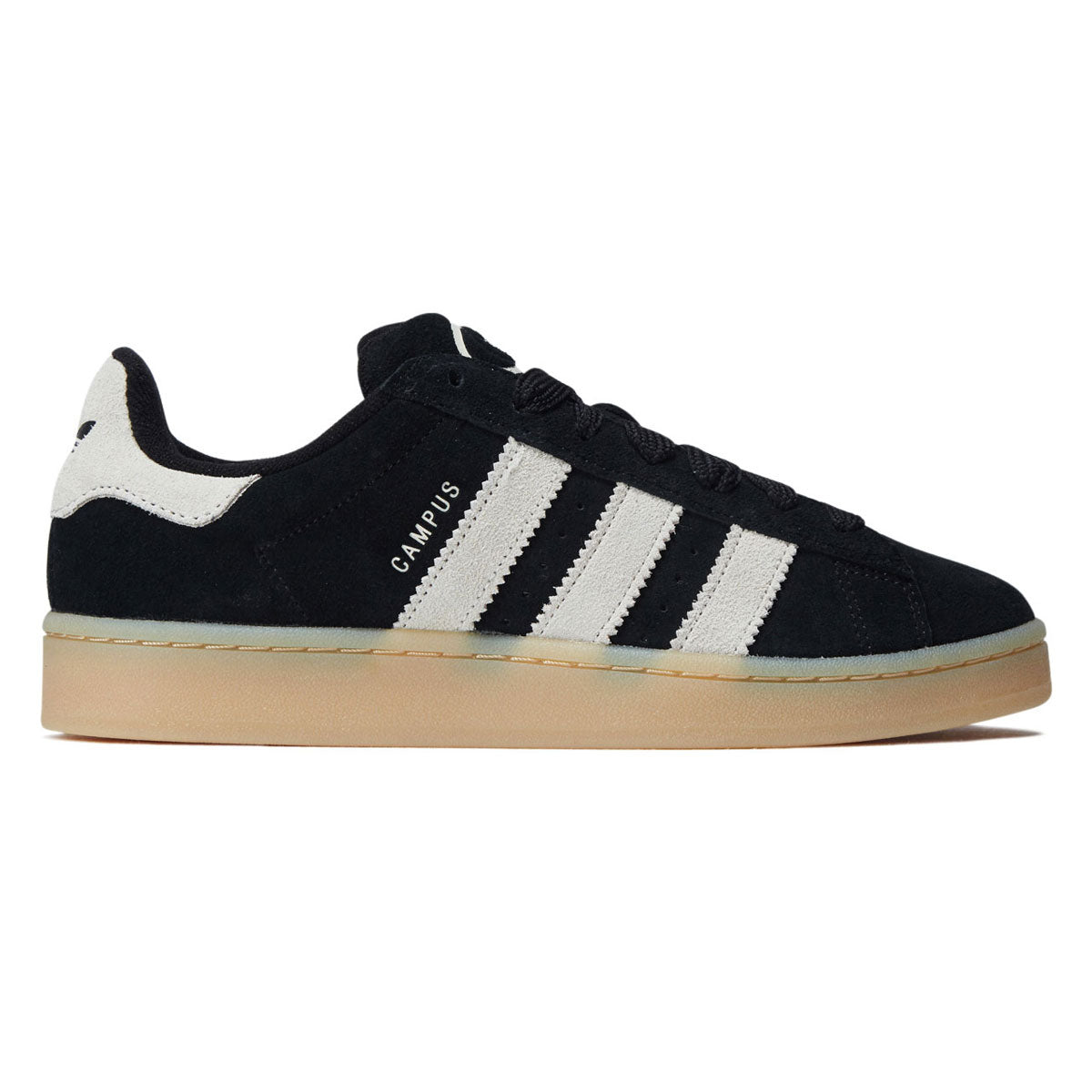 Adidas Campus 00s Shoes - Core Black/Cream White/Gum image 1