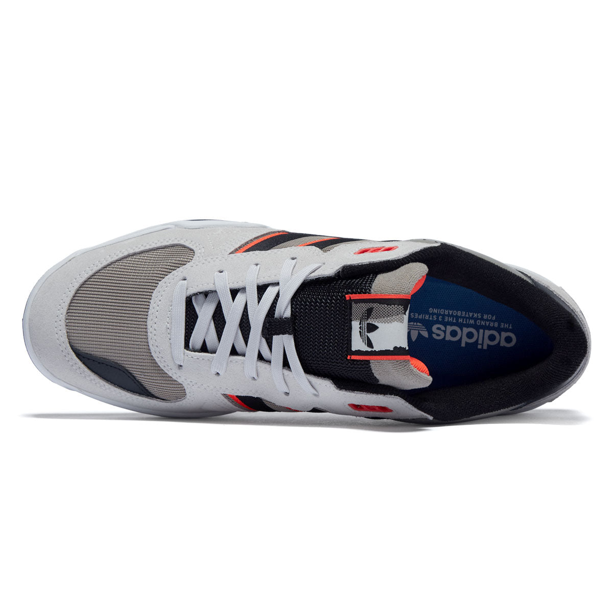 Adidas Tekkira Cup Shoes - Orbit Grey/Core Black/Solar Red image 3