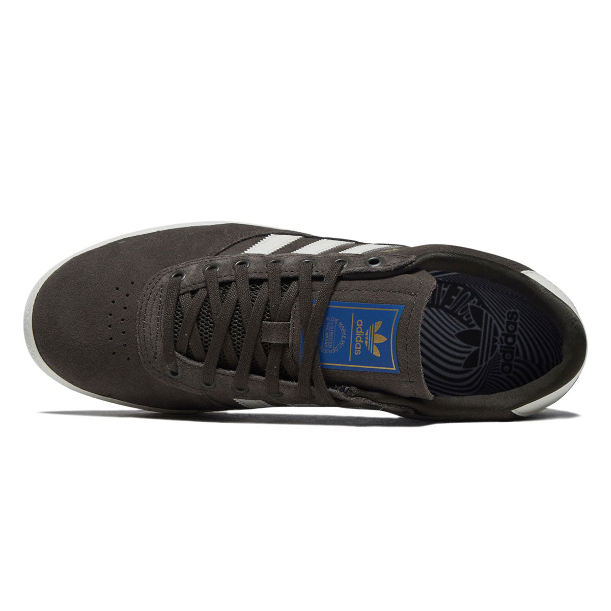 Adidas Puig Indoor Shoes - Shadow Olive/Off White/Bluebird image 3