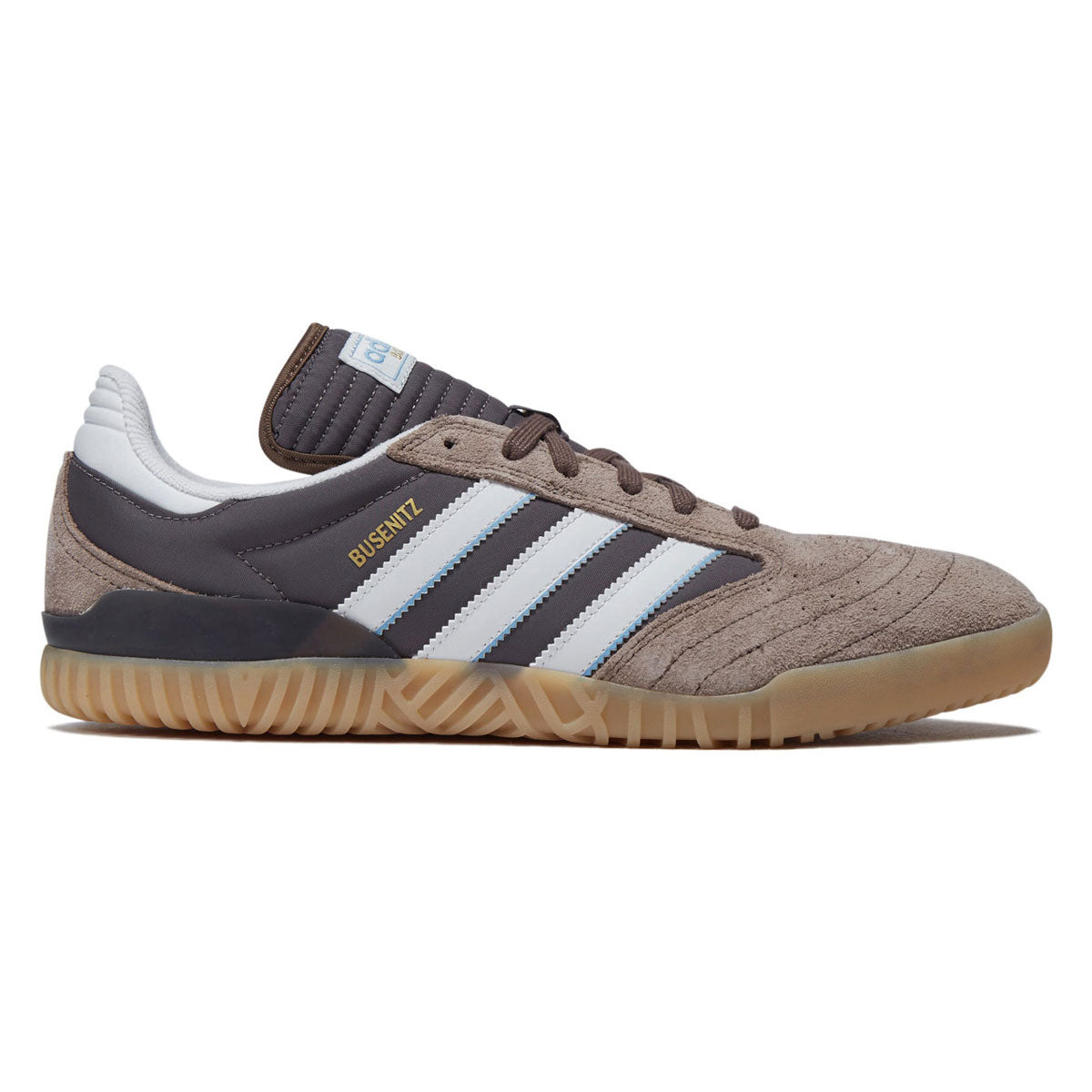 Adidas Busenitz Indoor Super Shoes - Earth Strata/Crystal White/Charcoal image 1