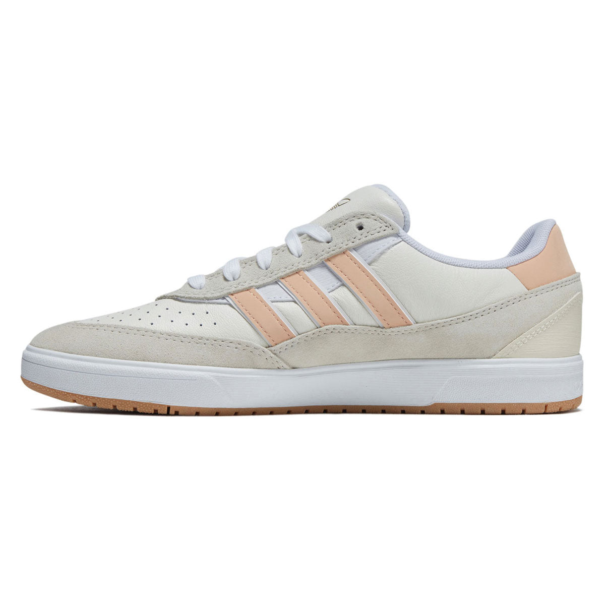 Adidas Tyshawn II Shoes - Wonder White/Powder Coral/Off White image 2