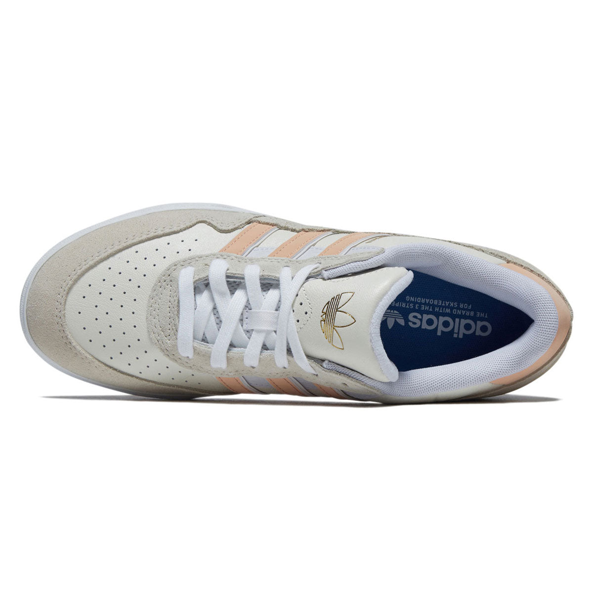 Adidas Tyshawn II Shoes - Wonder White/Powder Coral/Off White image 3
