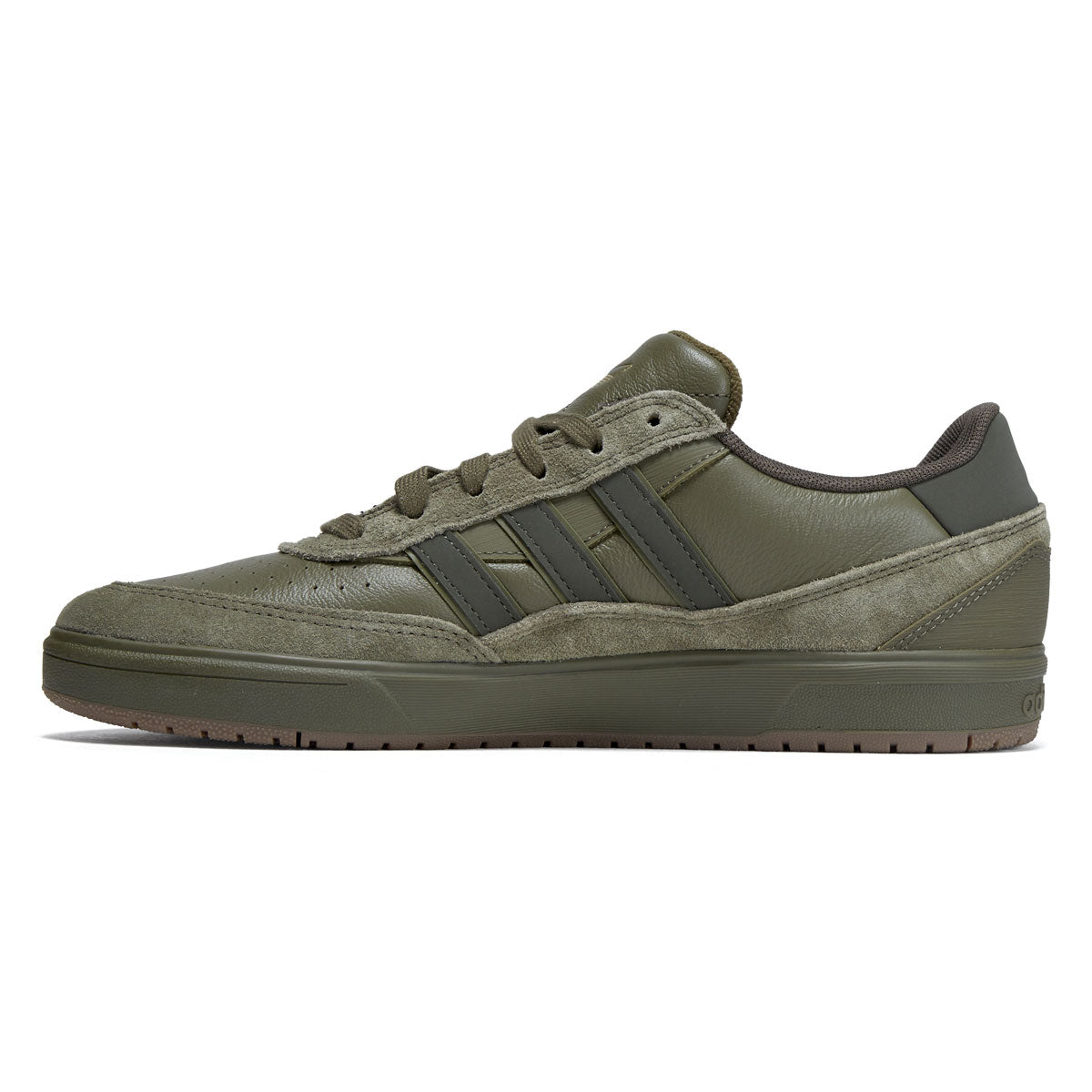 Adidas Tyshawn II Shoes - Olive Strata/Shadow Olive/Gum image 2