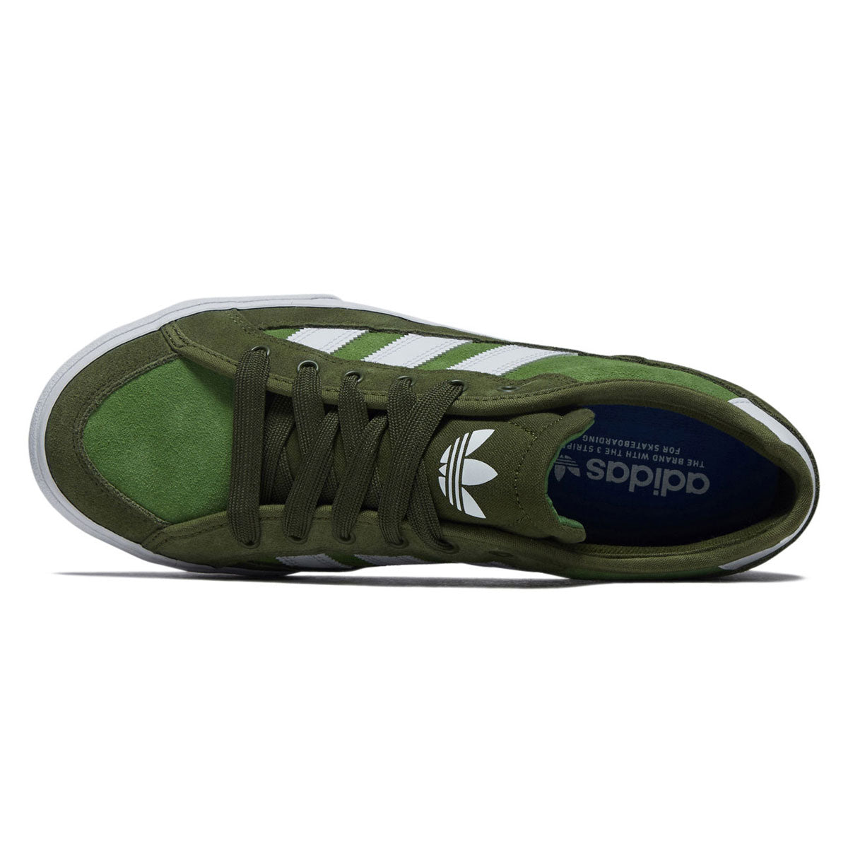 Adidas Court TNS Premiere Shoes - Wild Pine/Crew Green/Ftwr White image 3