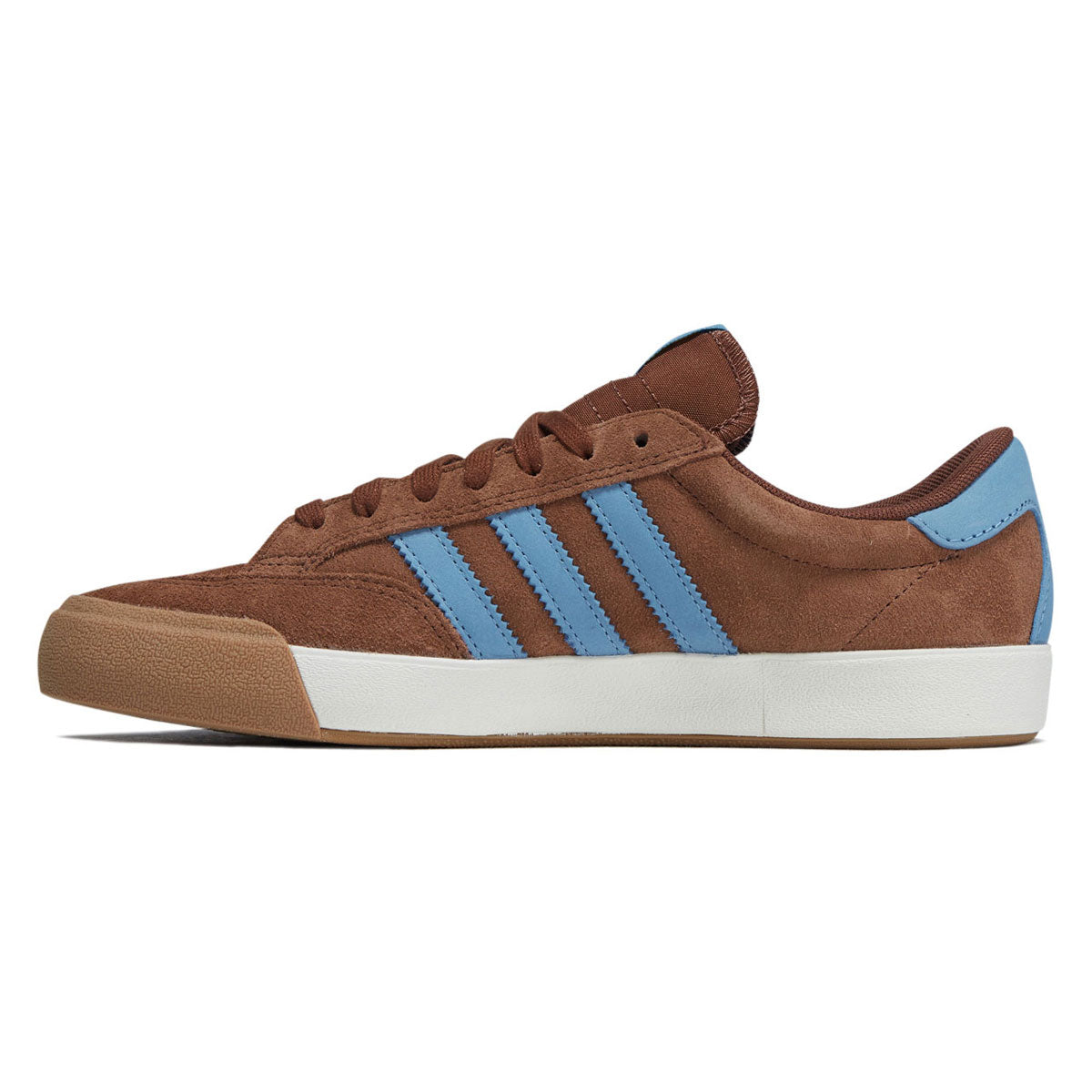 Adidas Nora Shoes - Preloved Brown/Light Blue/Gum image 2