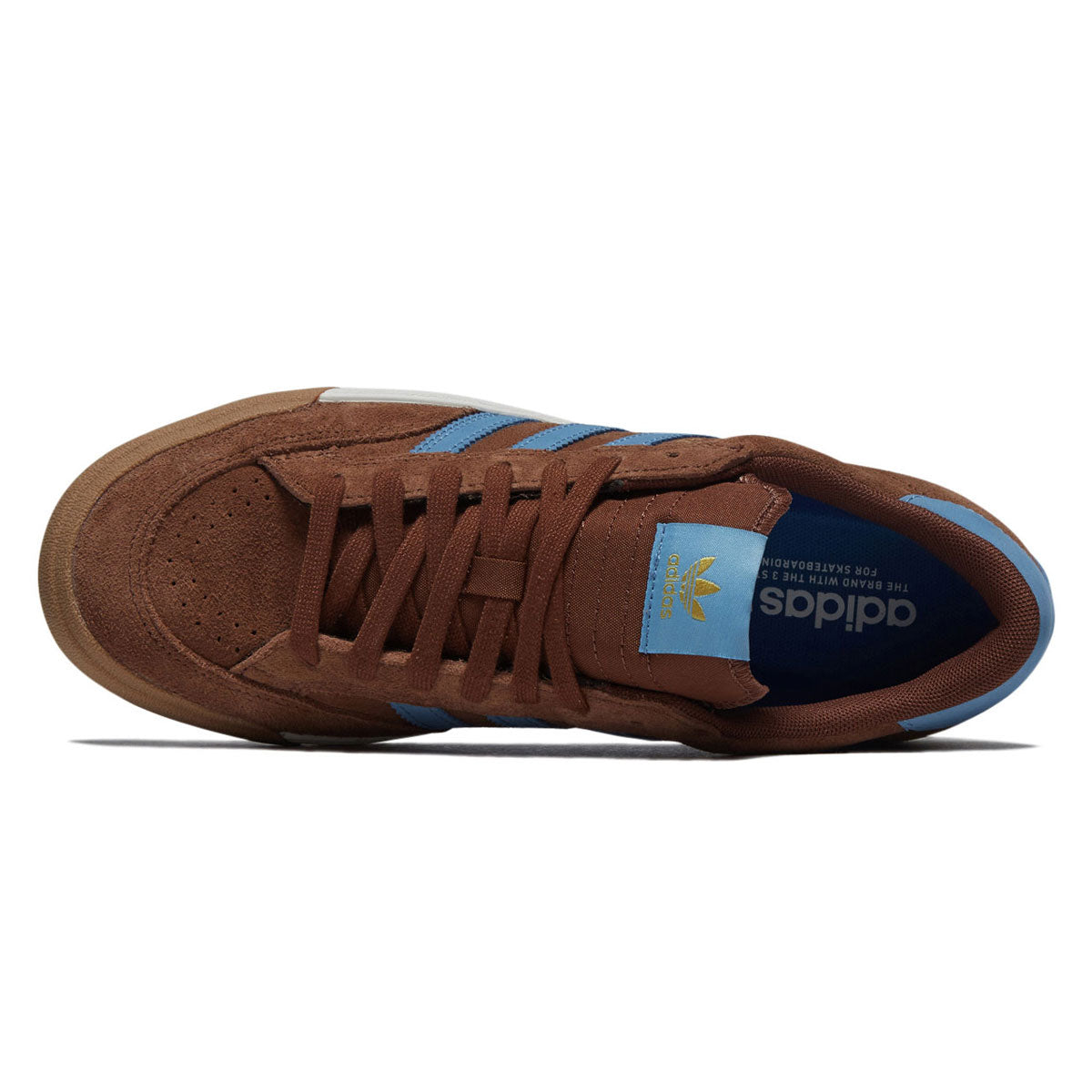 Adidas Nora Shoes - Preloved Brown/Light Blue/Gum image 3