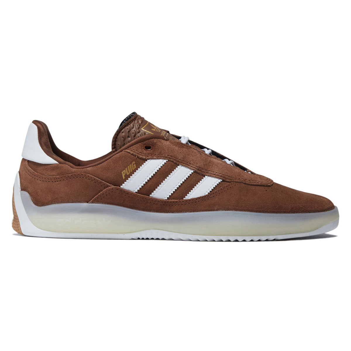 Adidas Puig Shoes - Preloved Brown/Ftwr White/Gold Metallic image 1