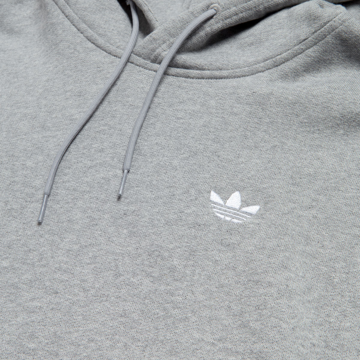 Adidas Classic Hoodie - Medium Grey Heather/White image 3