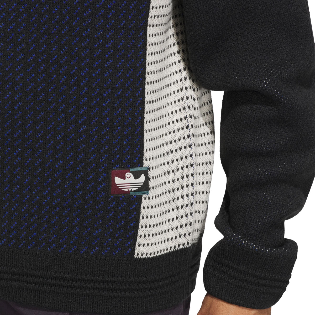 Adidas Shmoofoil Fully Fashioned Crewneck Sweatshirt - Multicolor image 3