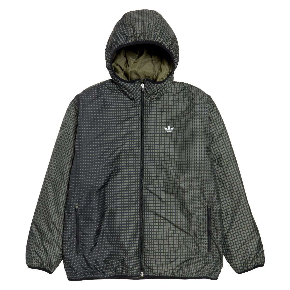 Adidas Primaloft Bomber Jacket - Olive Strata/Black image 1