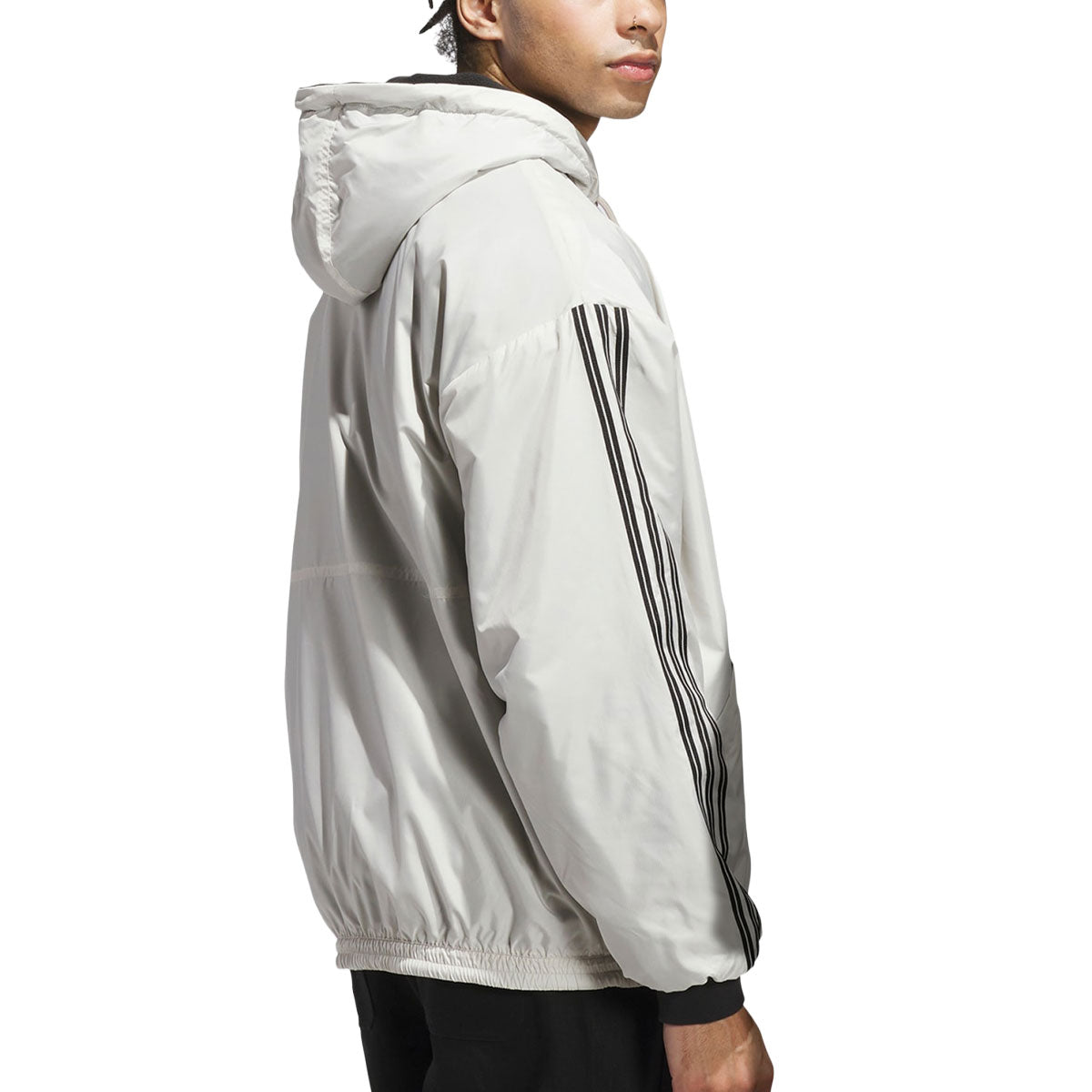 Adidas Shmoofoil Reversible Warmup Jacket - Aluminum/Black image 5