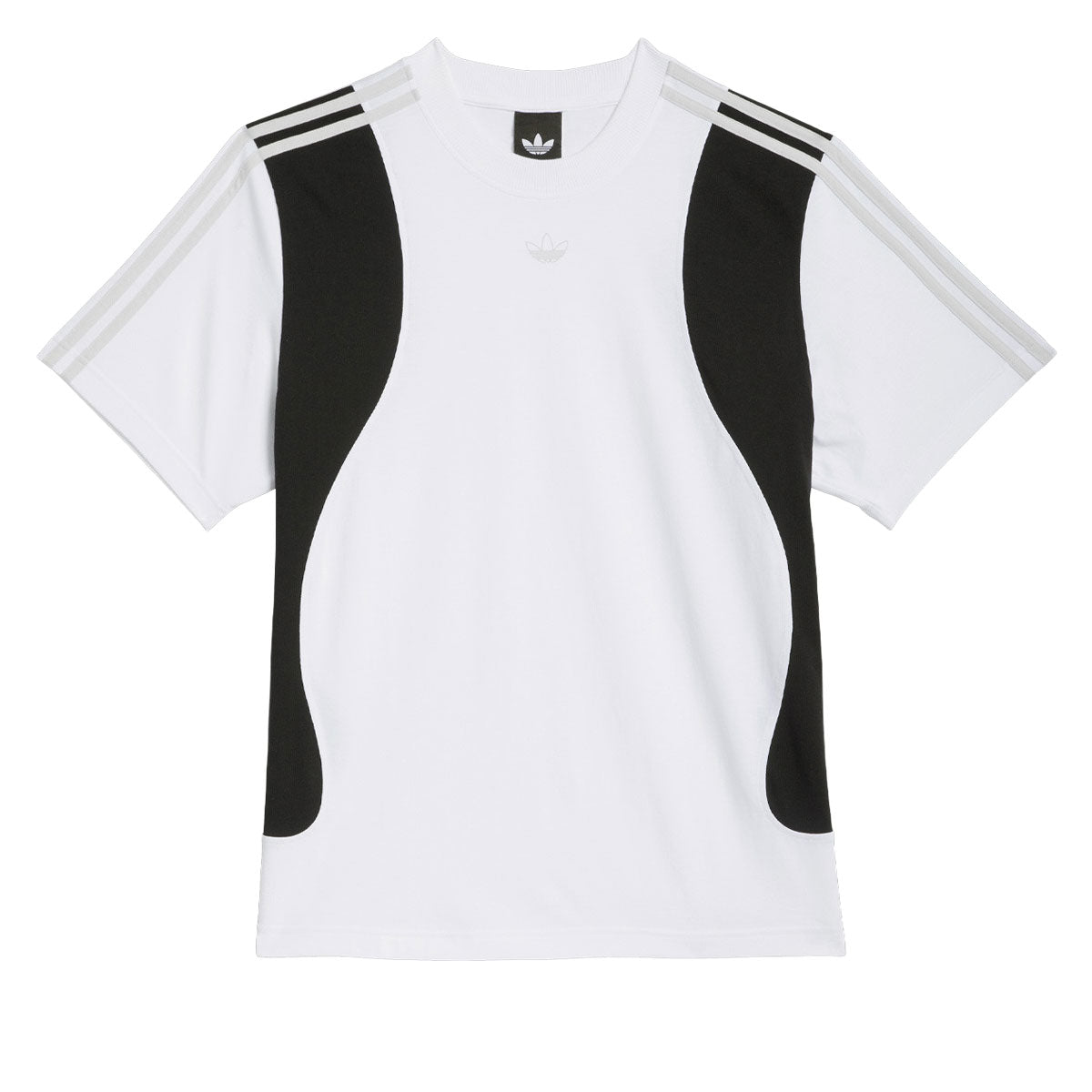 Adidas Tyshawn T-Shirt - White/Black image 1