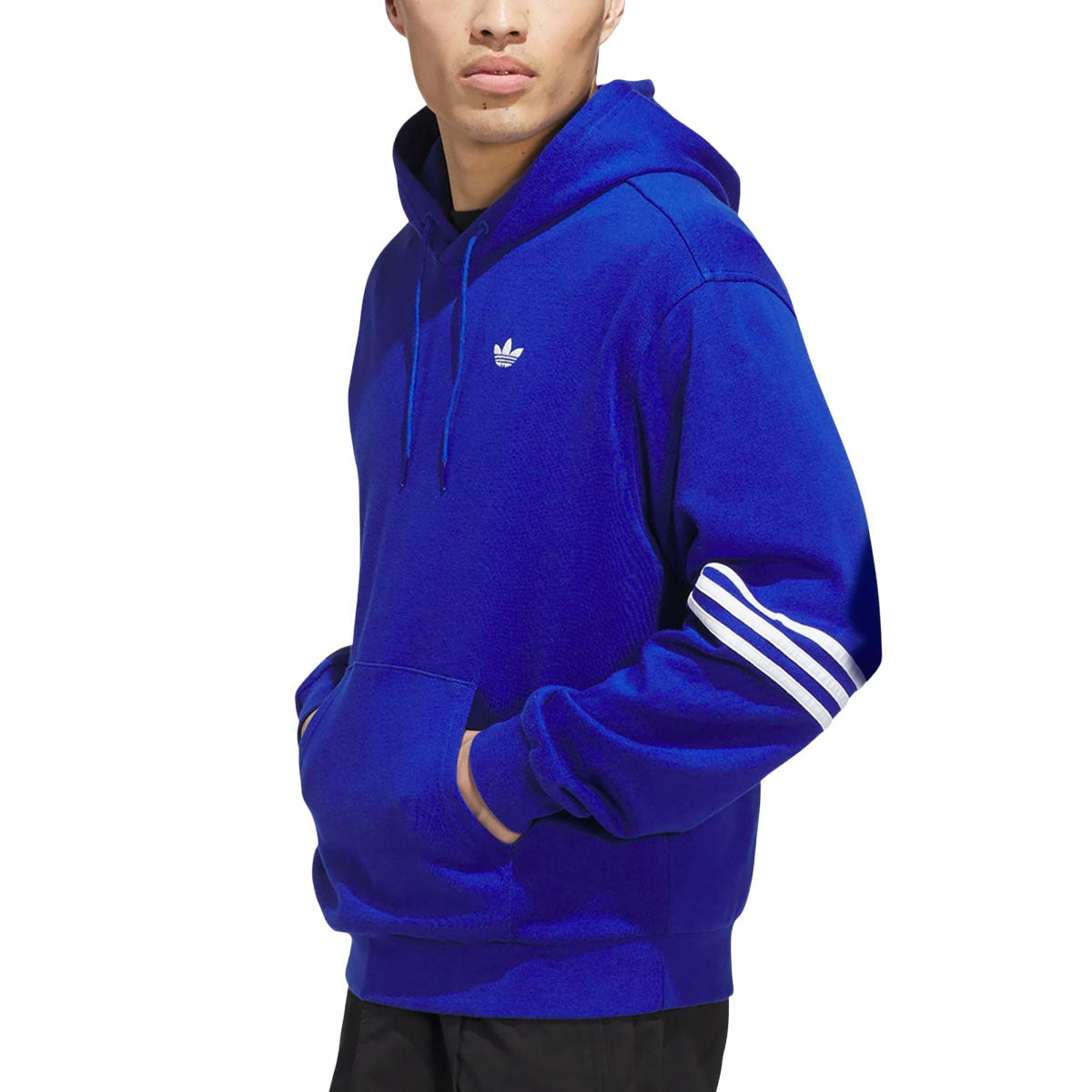 Adidas Classic Hoodie - Royal Blue/White image 2