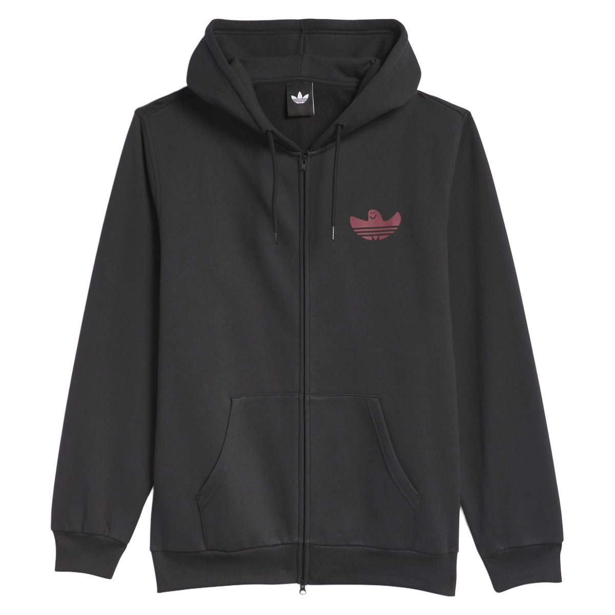 Adidas Shmangry Graphic Zip Up Hoodie - Black/Shadow Red image 1
