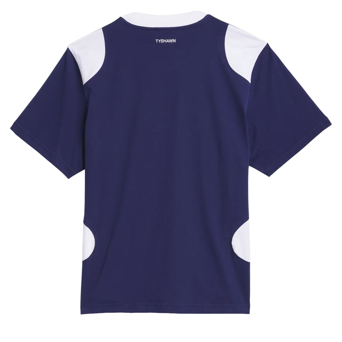Adidas Tyshawn T-Shirt - Dark Blue/White/Black image 2