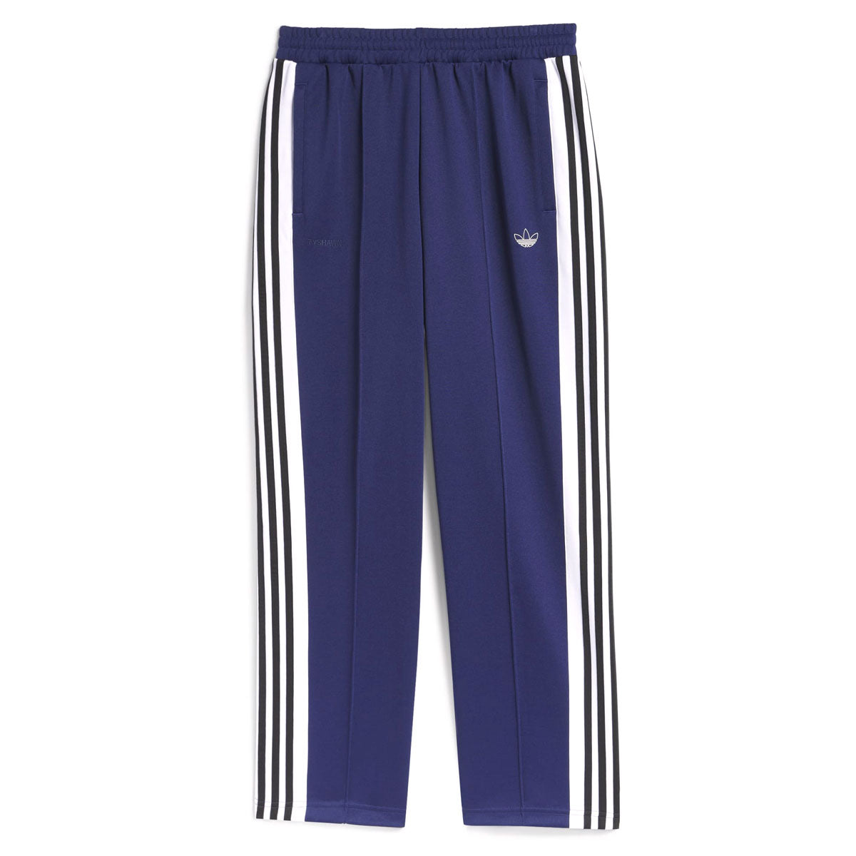 Adidas Tyshawn Track Pants - Dark Blue/White/Black image 1