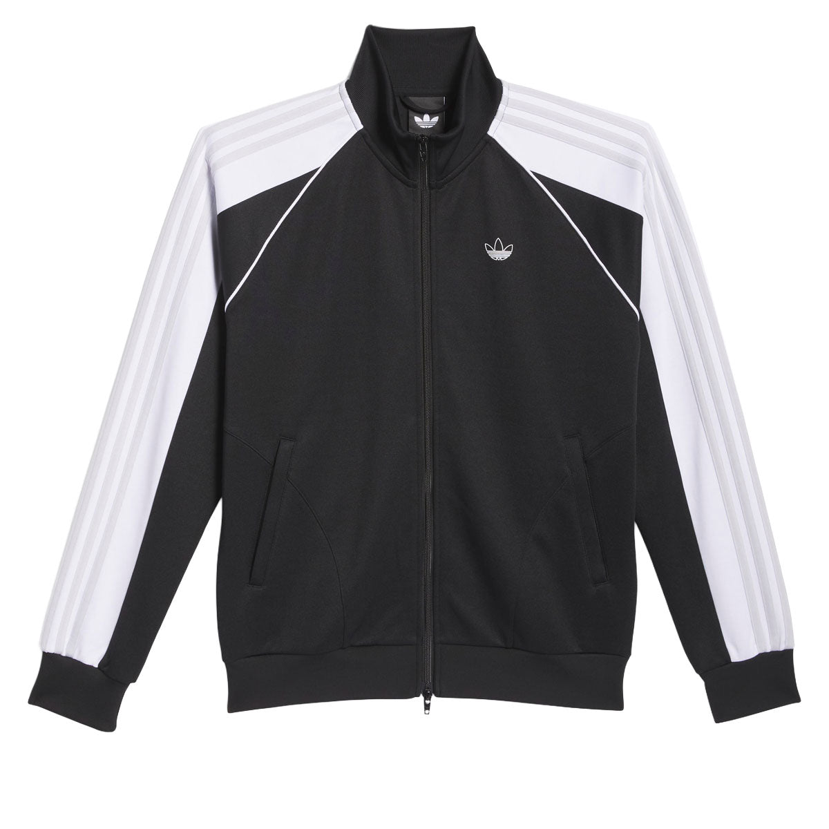 Adidas Tyshawn Track Jacket - Black/White/Dash Grey image 4