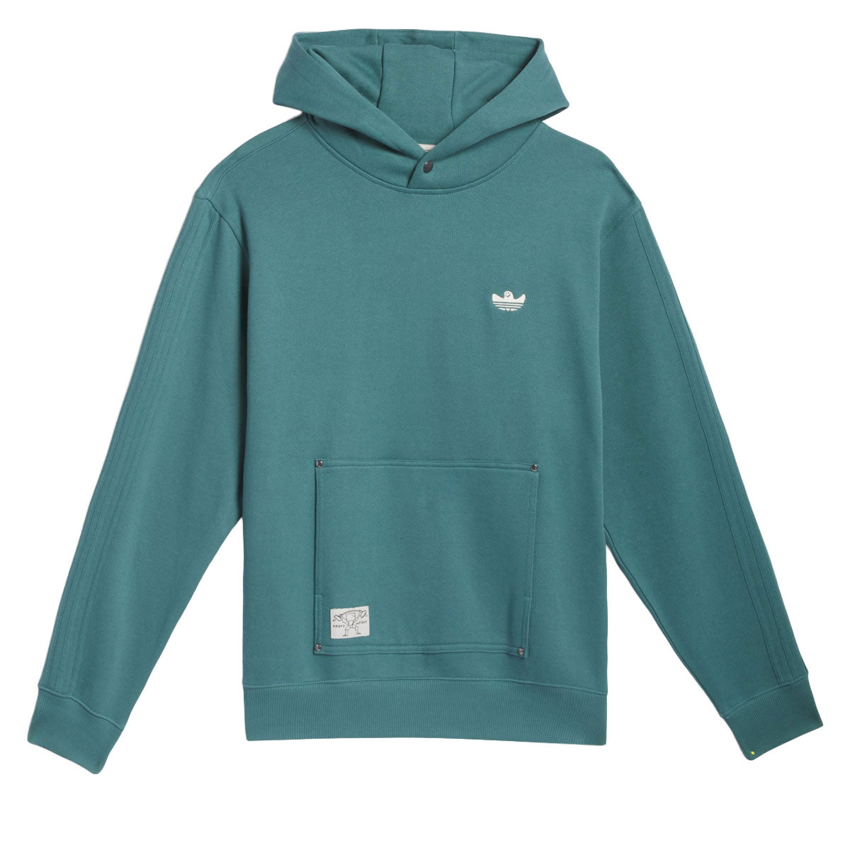Adidas Shmoofoil Heavyweight Hoodie - Preloved Teal image 1