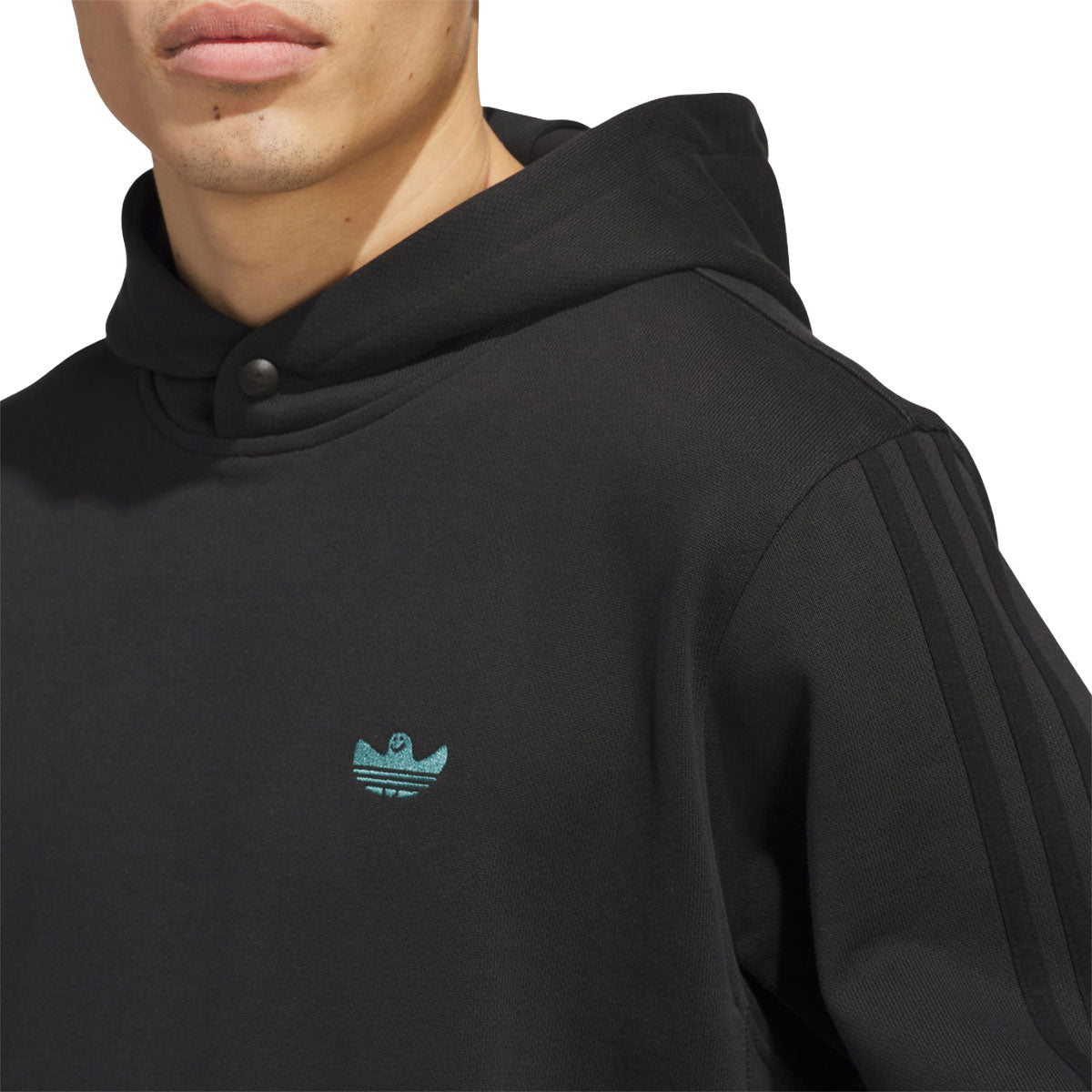 Adidas Shmoofoil Heavyweight Hoodie - Black image 4