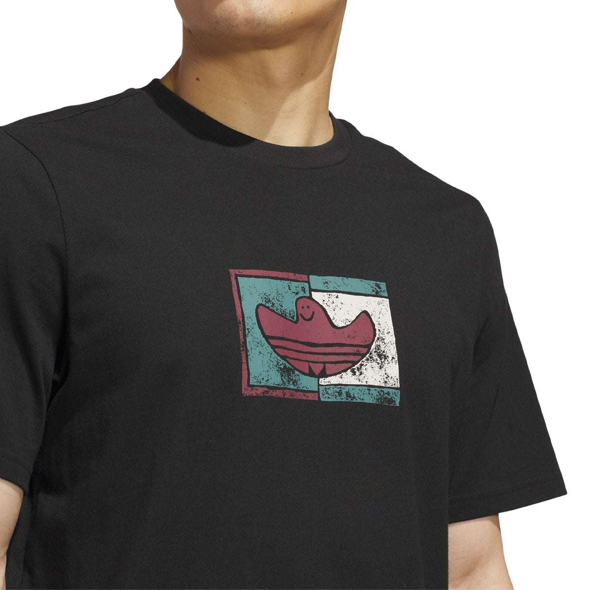 Adidas Shmoohaus T-Shirt - Black/Shadow Red image 4