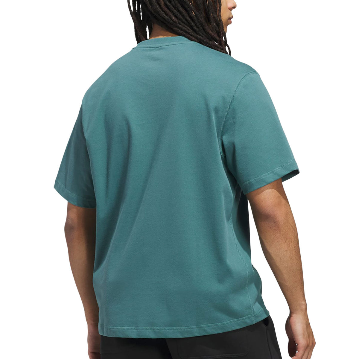 Adidas Shmoofoil Heavyweight T-Shirt - Preloved Teal image 3