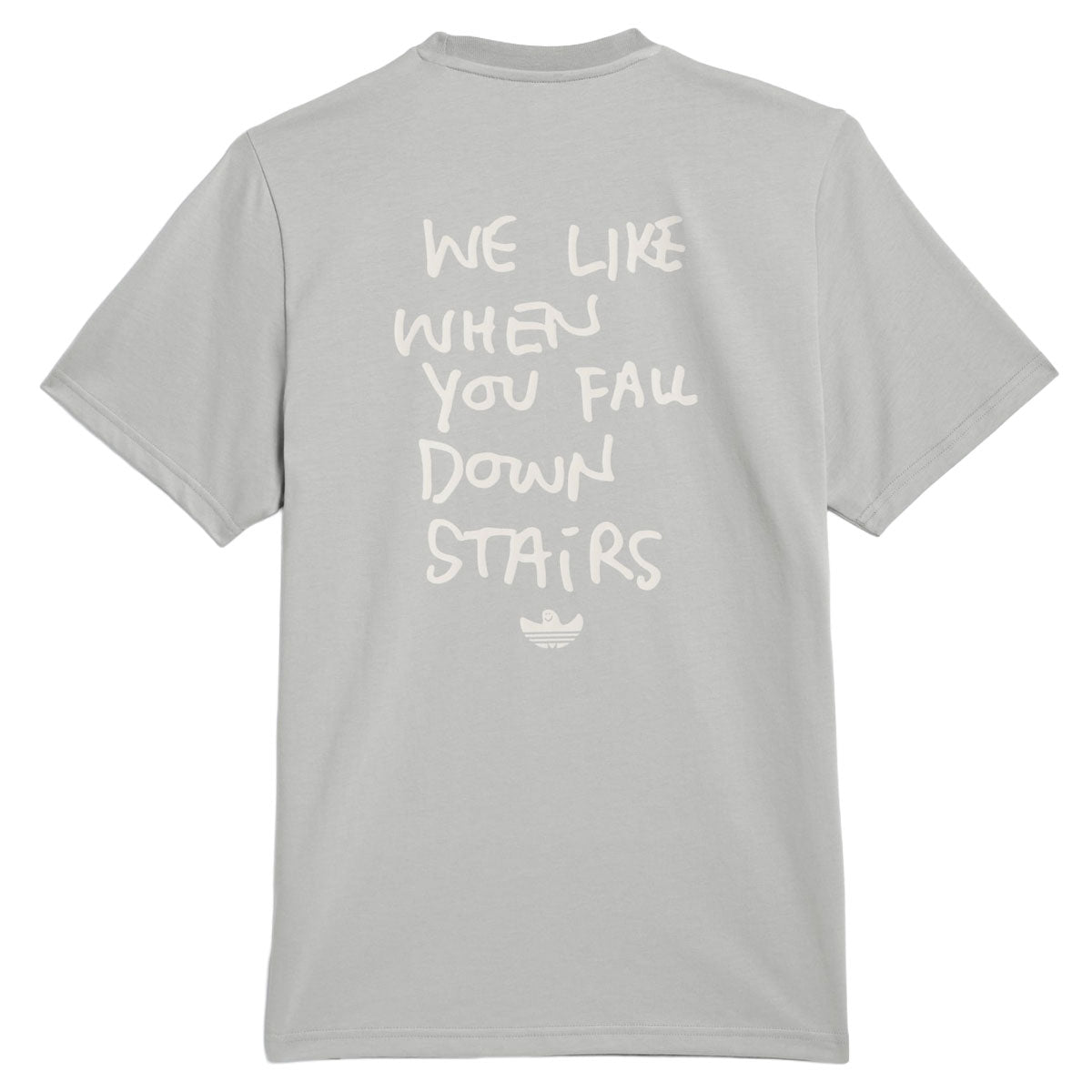 Adidas Shmoofoil Stairs T-Shirt - Medium Grey/Aluminum image 2