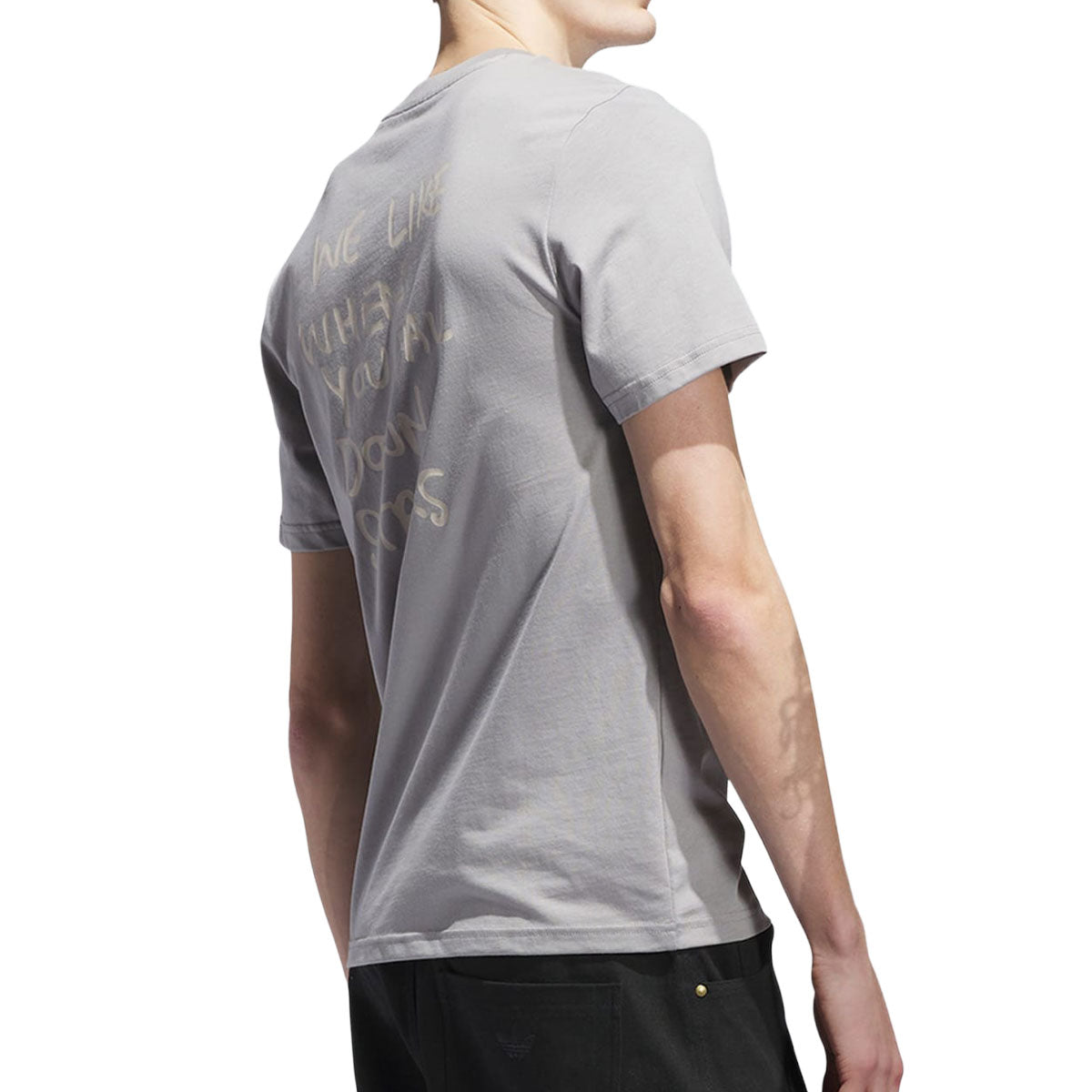 Adidas Shmoofoil Stairs T-Shirt - Medium Grey/Aluminum image 4